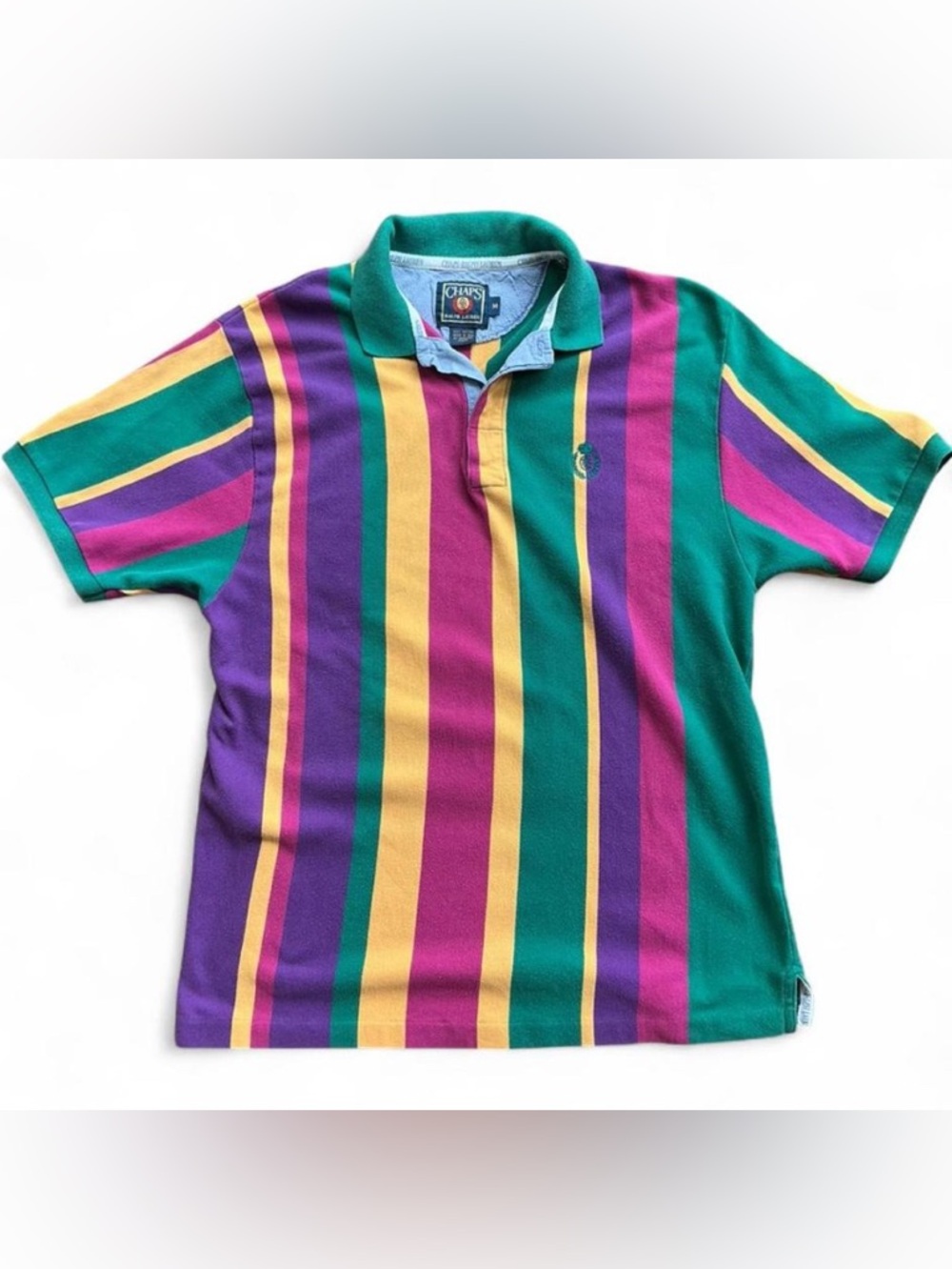 Preppy Pink, Green, Yellow, and Purple  Vintage Ralph Lauren Chaps Polo